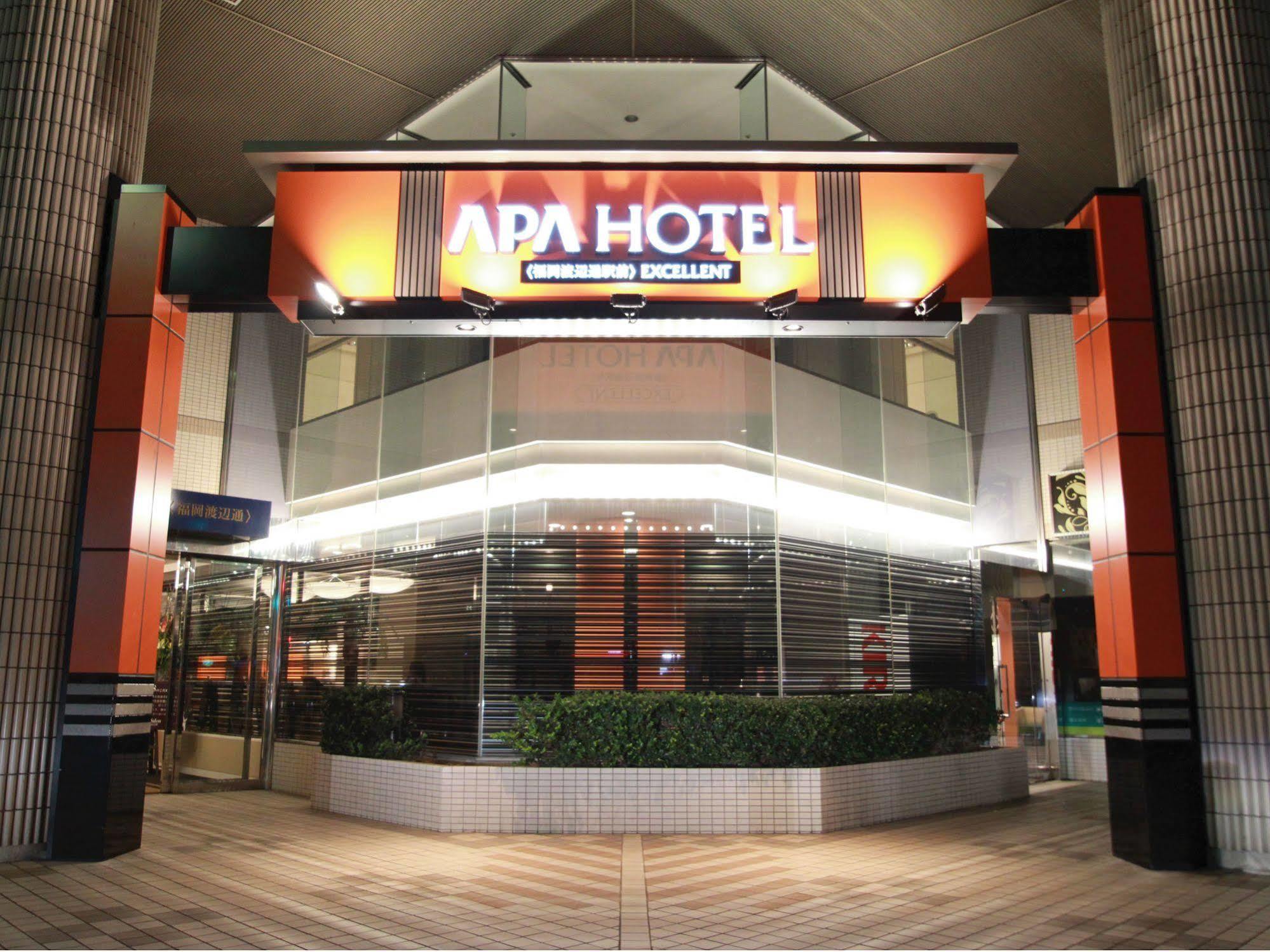 Apa Hotel Fukuoka Watanabedori Ekimae Excellent Exterior photo